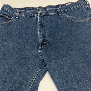 Wrangler Blue Relaxed Fit Jeans